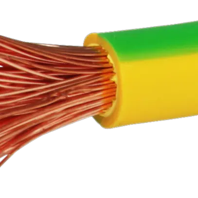 Filo T flessibile 25mm² verde-giallo Eca Una lunghezza