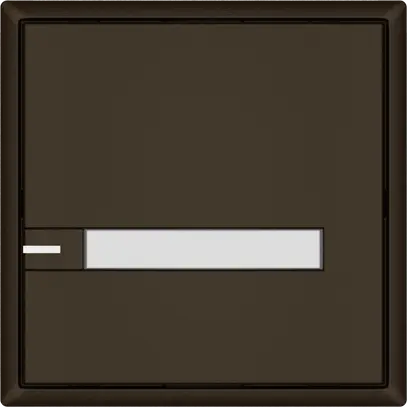 Pulsante universale EDIZIO.liv UNI SNAPFIX® 12…48V c.LED 1× com.1T targ.ma 