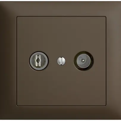 Presa TV-R INC EDIZIOdue 15dB coffee a banda larga 5…2000MHz, FKE 