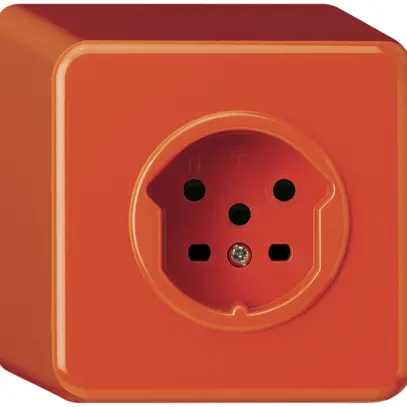 Presa AP HA basico tipo 15 con morsetti a innesto arancione 