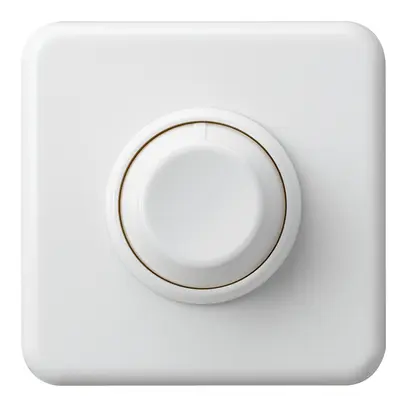 Variatore rotativo INC basico DALI C bianco 