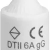 D-Sicherung DTII 6A 500V gG mit Kennmelder 