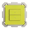 Stazione secondaria INC 1K/2T per interruttore tapparelle Edue Wiser lemon 