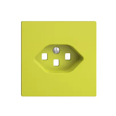 Plaque frontale EDIZIOdue 23 lemon 