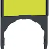 Schildträger Schneider Electric 30×50mm weiss O. gelb 
