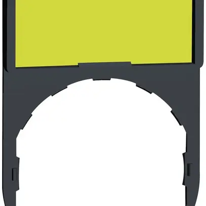 Schildträger Schneider Electric 30×50mm weiss O. gelb 