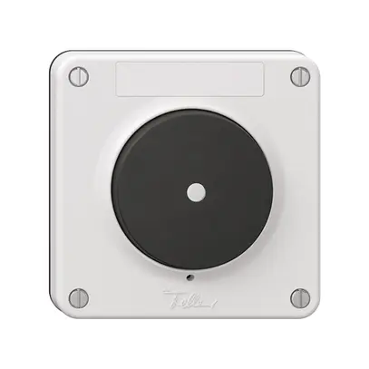 Couvercle Nevo, pour sonnerie, lumineux, membrane noire, bc 