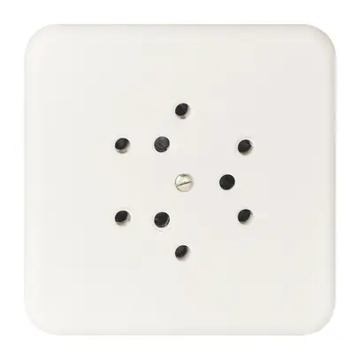 Placca di copertura INC FH 3×T12 bianco con protezione bambini 