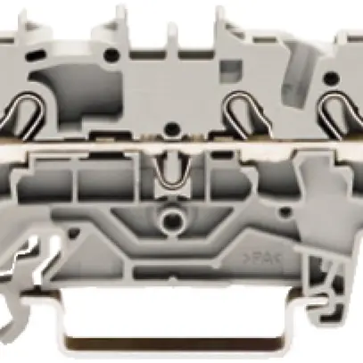 Durchgangsklemme WAGO TopJob-S 2.5mm² 3L grau Serie 2002 