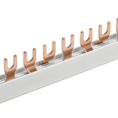 Peigne de raccordement WM G-3L-210/16 C 12×à fourchette 17.8mm 80A 16mm² gris 