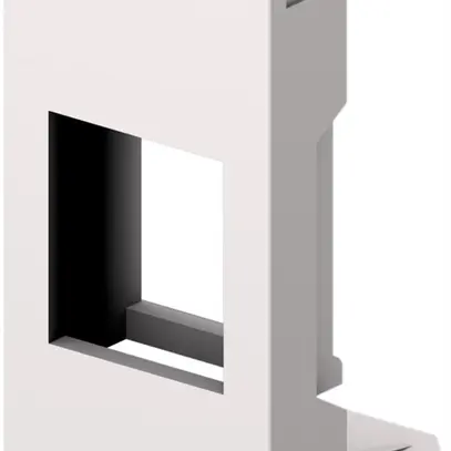 Modulo Keystone Cecoflex per sistema di montaggio AV, vuoto, bianco 