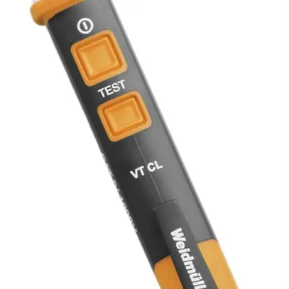 Tester di tensione Weidmüller VT CL, 90…1000VAC, torcia LED 