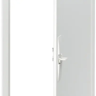 Cadre avec porte Hager univers 353×1003×10mm IP00 blanc pour FW61U.. 