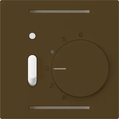 UP-Raumthermostat kallysto braun mit Schalter 