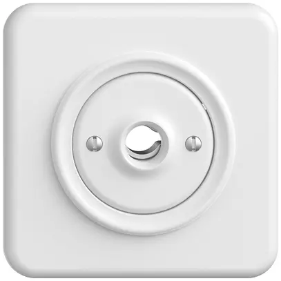 UP-Anschlussdose STANDARDdue SNAPFIX® ohne Klemmeneinsatz ws 