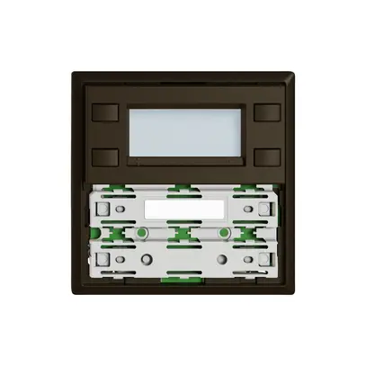 Unité fonctionnelle KNX RTH RGB EDIZIO.liv SNAPFIX® p.poussoir KNX RTH 1…4t br 