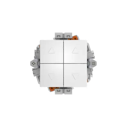 Pulsante per tapparella INC ABB GE E 2 canali 