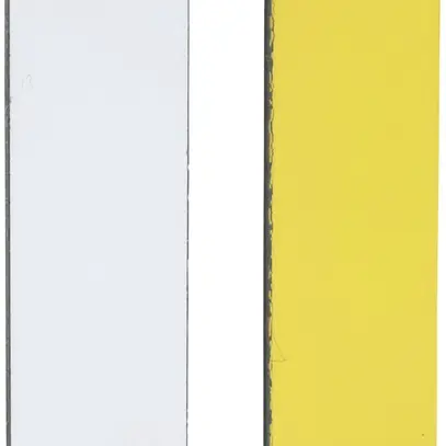 Plaquette Schneider Electric 8×27mm blanc o.jn 