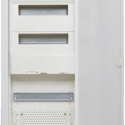 Distributeur combiné ENC JUMBO T3, 5 rangées, 3 rails DIN, 1 plaque perforée 