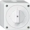 Interruttore rotativo AP robusto IP55 schema 3/1P bianco 