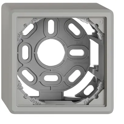 AP-Kopfzeile EDIZIO.liv SNAPFIX® 1×1 für frei wählbare Kombinationen hellgrau 