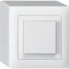 Interruttore pulsante AP kallysto 6/1L bianco 
