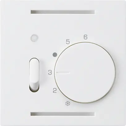 Termostato ambiente INC kallysto bianco con interruttore 