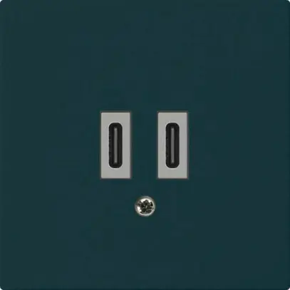 Prise de charge USB Hager kallysto C-C 20W 5V 60×60mm noir 