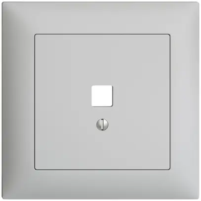 Kit frontale INC EDIZIOdue grigio chiaro 88×88mm per interfaccia USB 