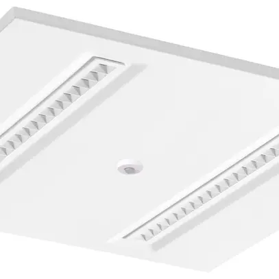 Luminaire panneau LED Sylvania OPTICLIP 600 PIR 30W 3275lm 940 IP20/40 VAR blanc 