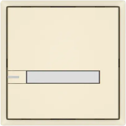 Poussoir KNX RGB EDIZIO.liv SNAPFIX® capteur temp.RGB-LED étiqu.1×com.1T cr 