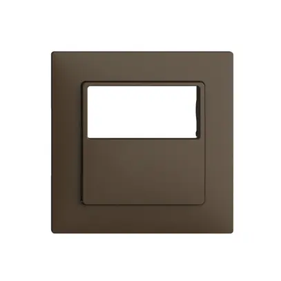 Kit frontal EDIZIOdue F p.détecteur de mouvement pirios 180 R eco plus, coffee 