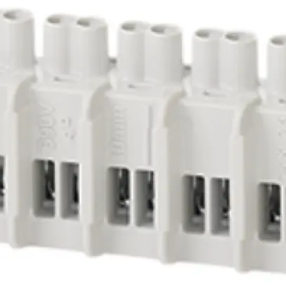 Morsettiera Hensel DK KL 02 5×4mm² 2 conduttori/pol 