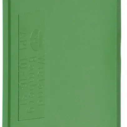 Parete d'estremità Hager per KXA10E, KXA16E bride PE 10…16mm² verde 