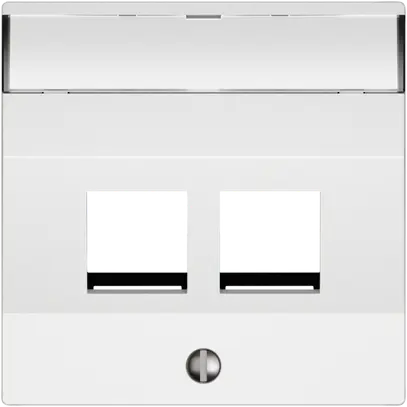 Montageset EDIZIO.liv Keystone SNAPFIX® schräg 2× ws 