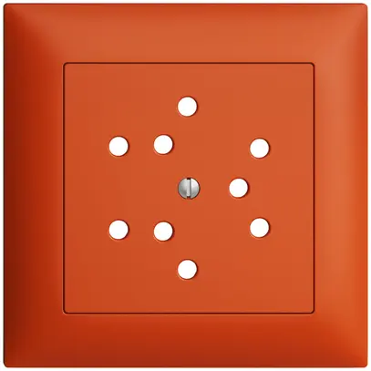 Kit frontale EDIZIOdue arancione 88×88mm 3×T12 