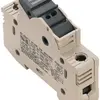 Sicherungs-Reihenklemme Weidmüller WSI /1 10×38 Schraub.25mm² TS35 beige 
