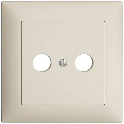 Kit frontal ENC EDIZIOdue crema 88×88mm 