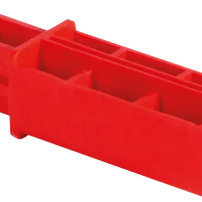 Rallonge 60mm MT, TFC à 650°C, matière synthétique, rouge 