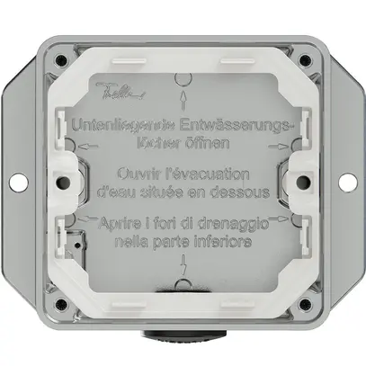En-tête AP ELEMENT SNAPFIX® 1×1 111×93mm aluminium mat 1 entrée 