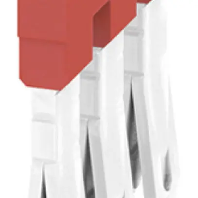 Connessione trasversale Weidmüller ZQV 2.5N/3 RD inserito 3L 5.1mm 24A ro 