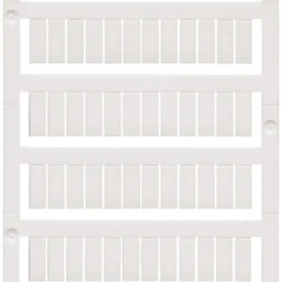 Marcatore di morsetto Weidmüller MultiCard WS 12×5mm PA66 bianco 