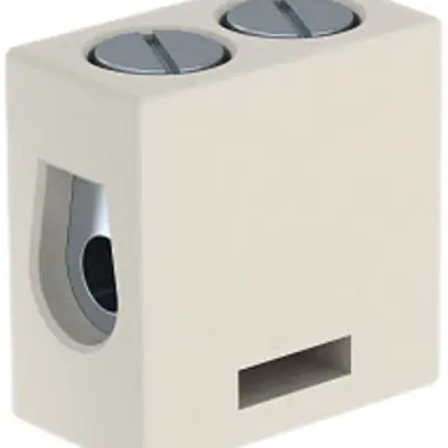 Borne de raccordement Bettermann 1P 16mm² 76A 400V gris 