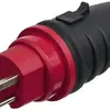 Spina mobile Steffen T25 IP55 16A 400V, antracite/rosso 
