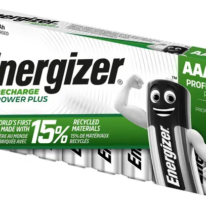Accu NiMH Energizer Power Plus Micro (AAA), 1.2V, 700mAh, scatola da 10 pezzi 