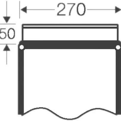 Placca di fissaggio grigio 2×M20.2×M25/32, 2×M32/40/50, 1×M40/50/63 