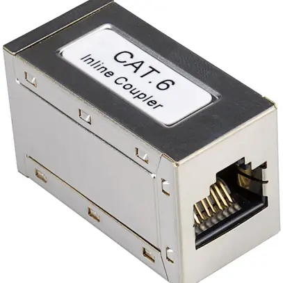 Adaptateur de connexion ROLINE RJ45/RJ45 cat.6 cl.A blindé 
