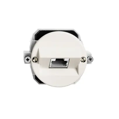 Scatola di raccordo INC P 1×RJ45 bianco 