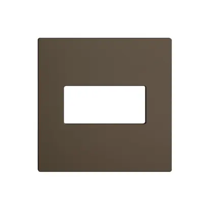 Set frontale EDIZIOdue F per rilevatore di movimento pirios 180 R eco, coffee 