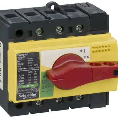 Interruttore di carico INS Schneider Electric NS-I 63 3L gi/ro 
